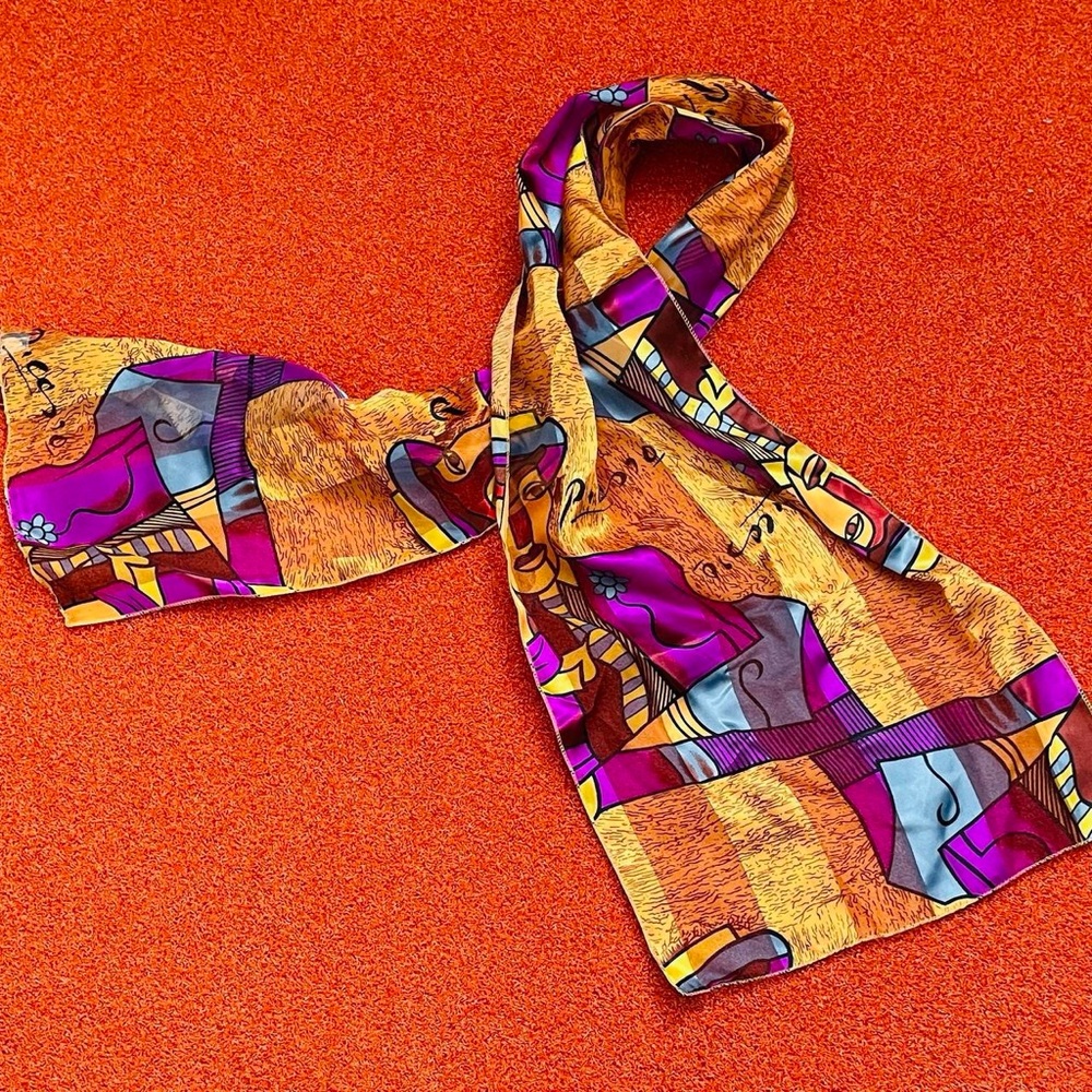Artistic Multicolor Scarf